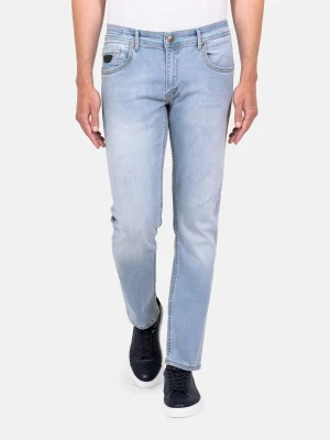WAM DENIM Jeans*Alexia Faded Blue Slim Fit Jeans