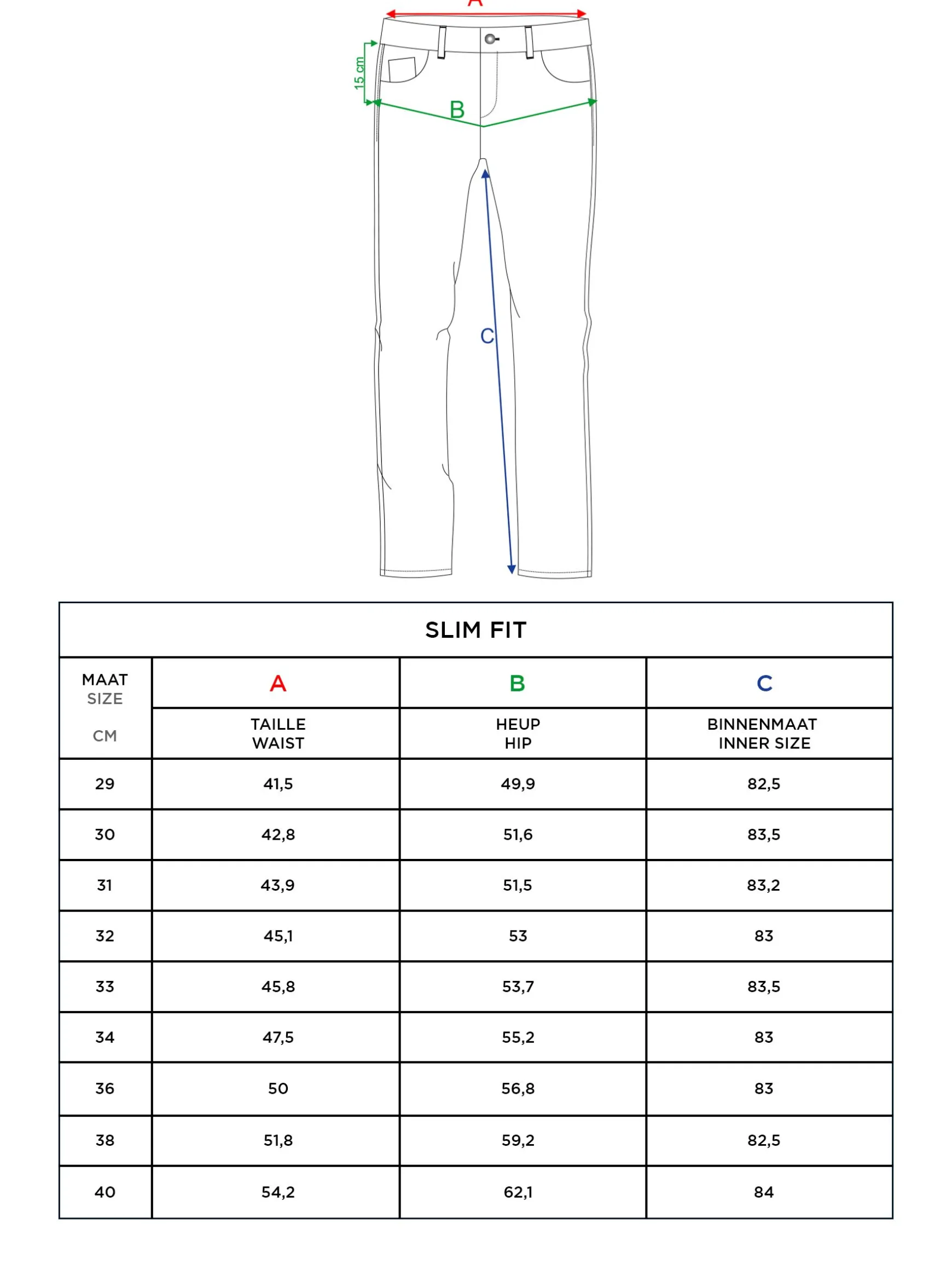 WAM DENIM Jeans*Alexia Faded Blue Slim Fit Jeans