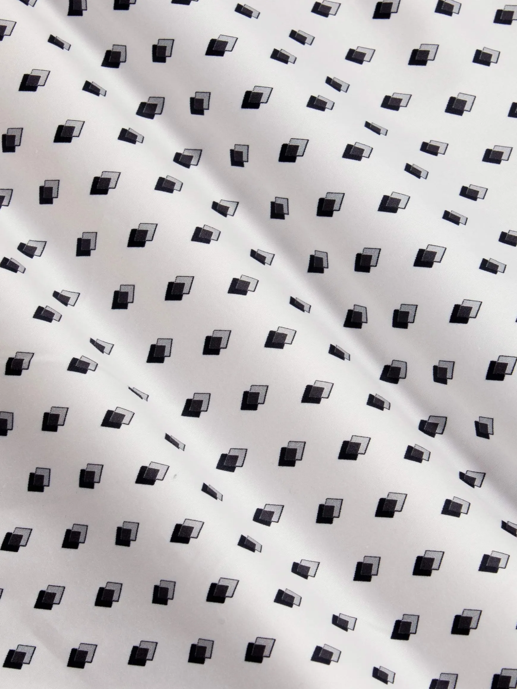 WAM DENIM Overhemd Lange Mouwen*Apollo Tailored Fit White Overhemd