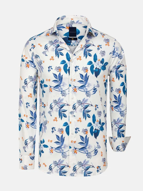 WAM DENIM Overhemd Lange Mouwen*Aries White Shirt Overhemd