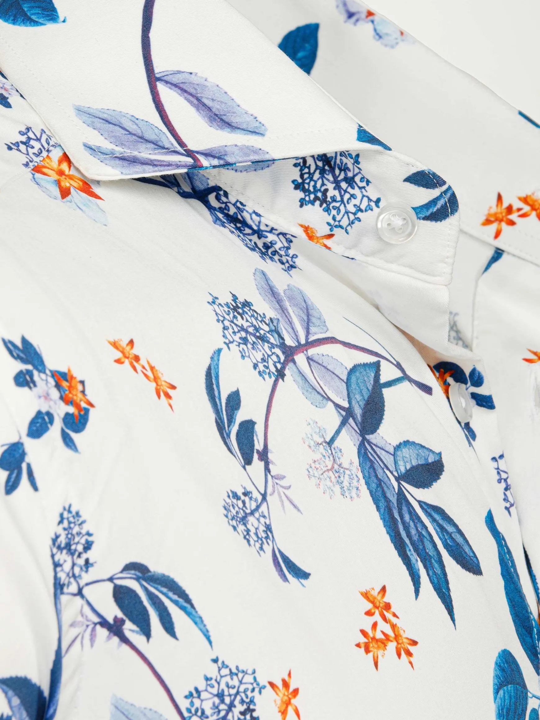 WAM DENIM Overhemd Lange Mouwen*Aries White Shirt Overhemd