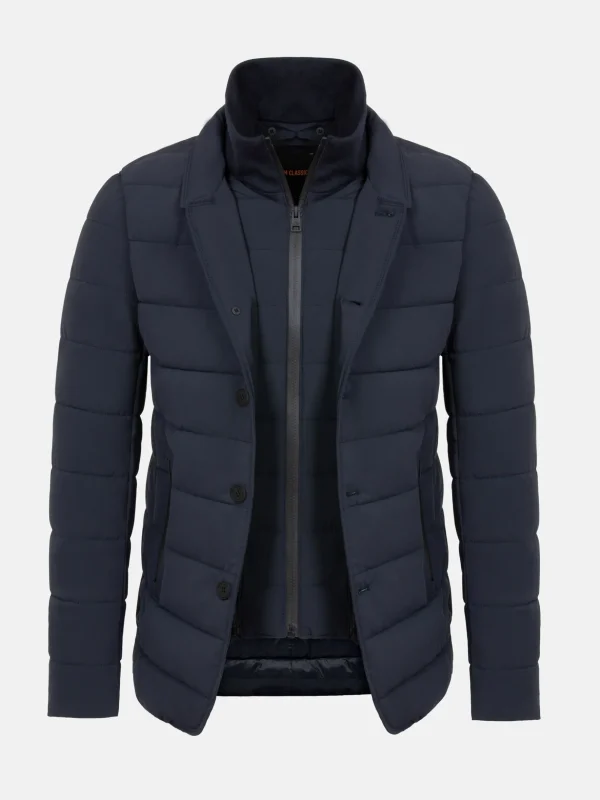 WAM DENIM Winterjassen*Berengar Verde Military Blue Winter Jassen