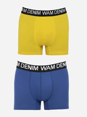 WAM DENIM Boxers*Boxer 73005 Milton Royal Blue Yellow