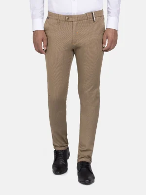 WAM DENIM Chino's*Brasilia Slit pocket Dark Beige Chino