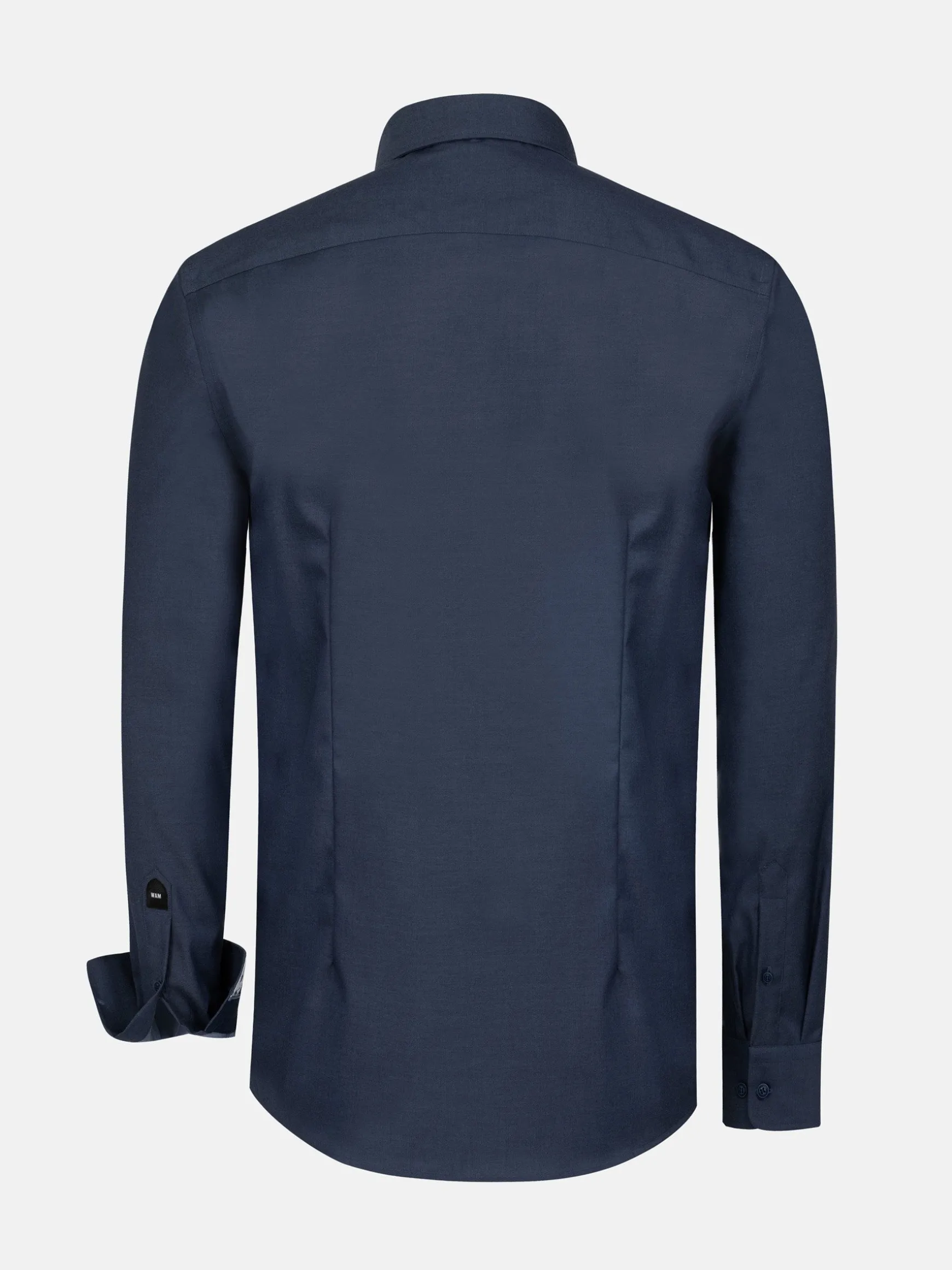 WAM DENIM Overhemd Lange Mouwen*Caesar Dark Indigo Overhemd