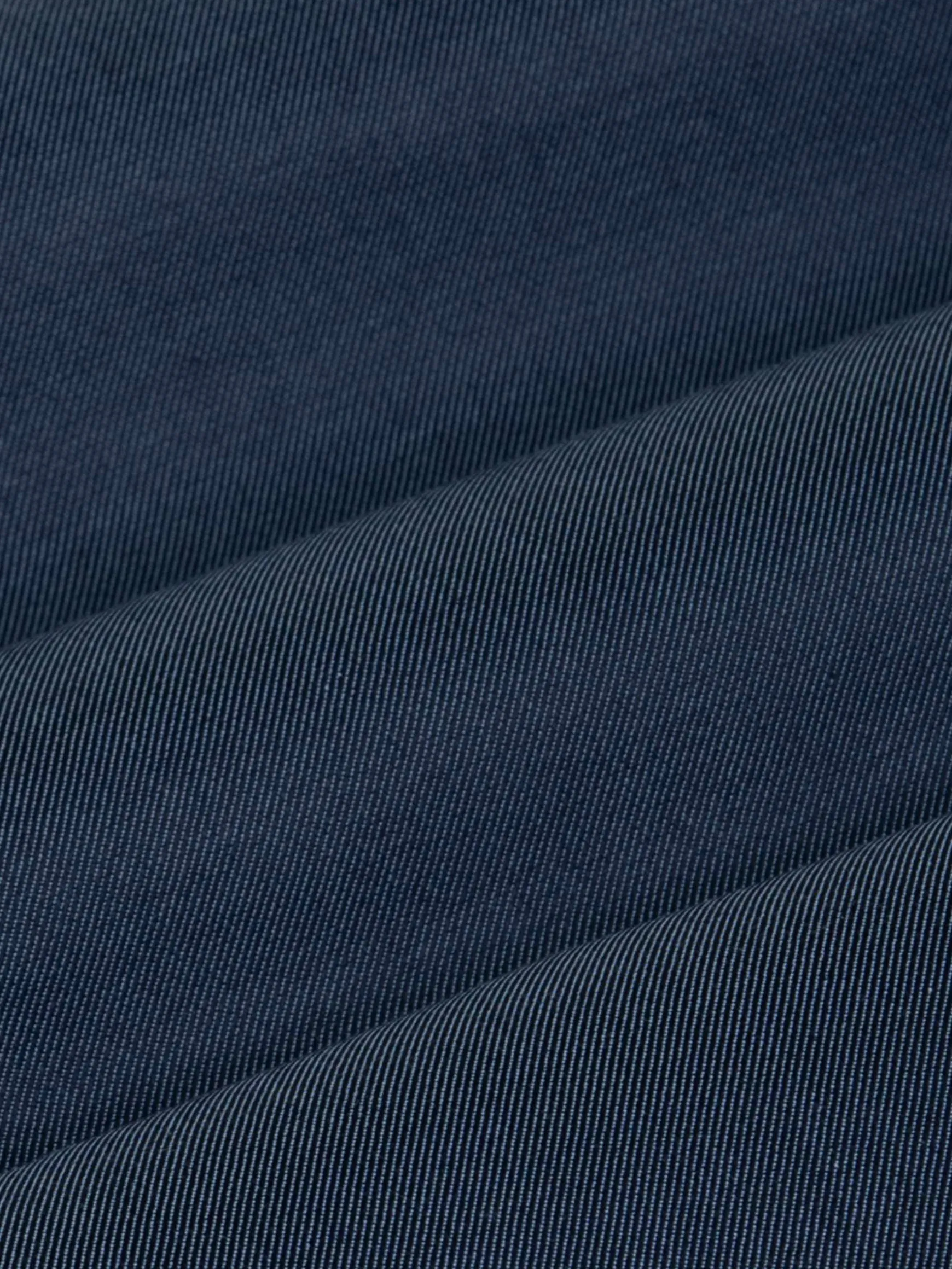 WAM DENIM Overhemd Lange Mouwen*Caesar Dark Indigo Overhemd