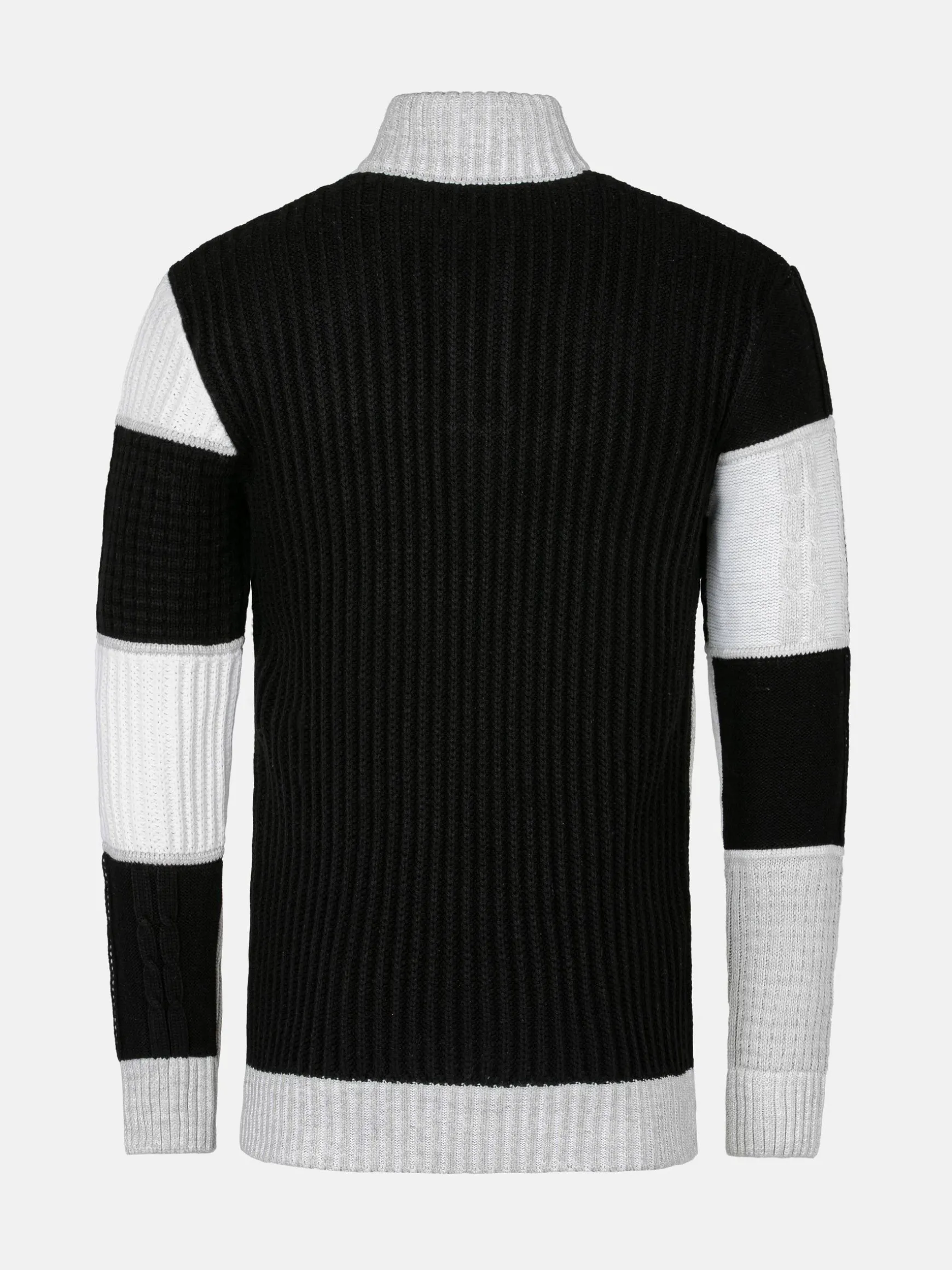 WAM DENIM Truien & Pullovers*Cambridge Pattern Black White Truien