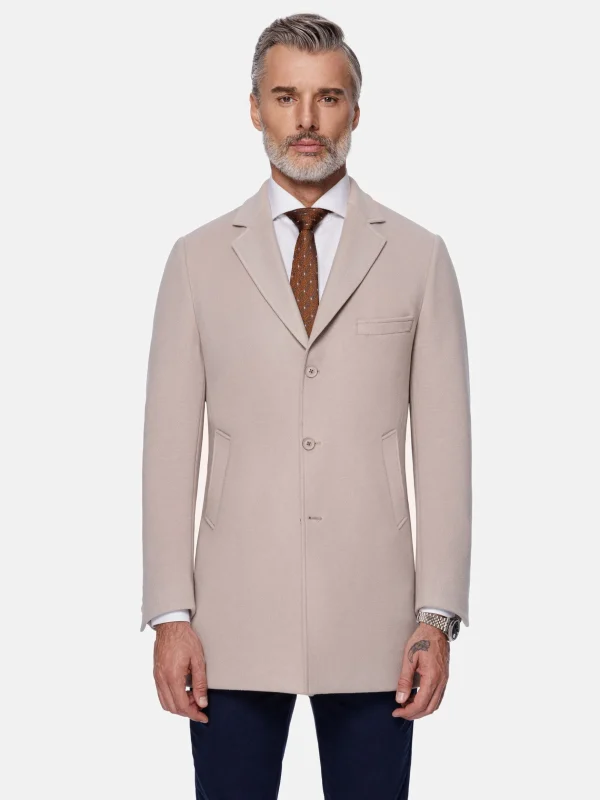 WAM DENIM Manteljassen*Camelot Slide Pocket Beige Mantelassen