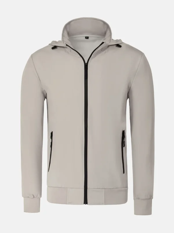 WAM DENIM Zomerjassen*Carter Stretched Grey Zomer Jassen