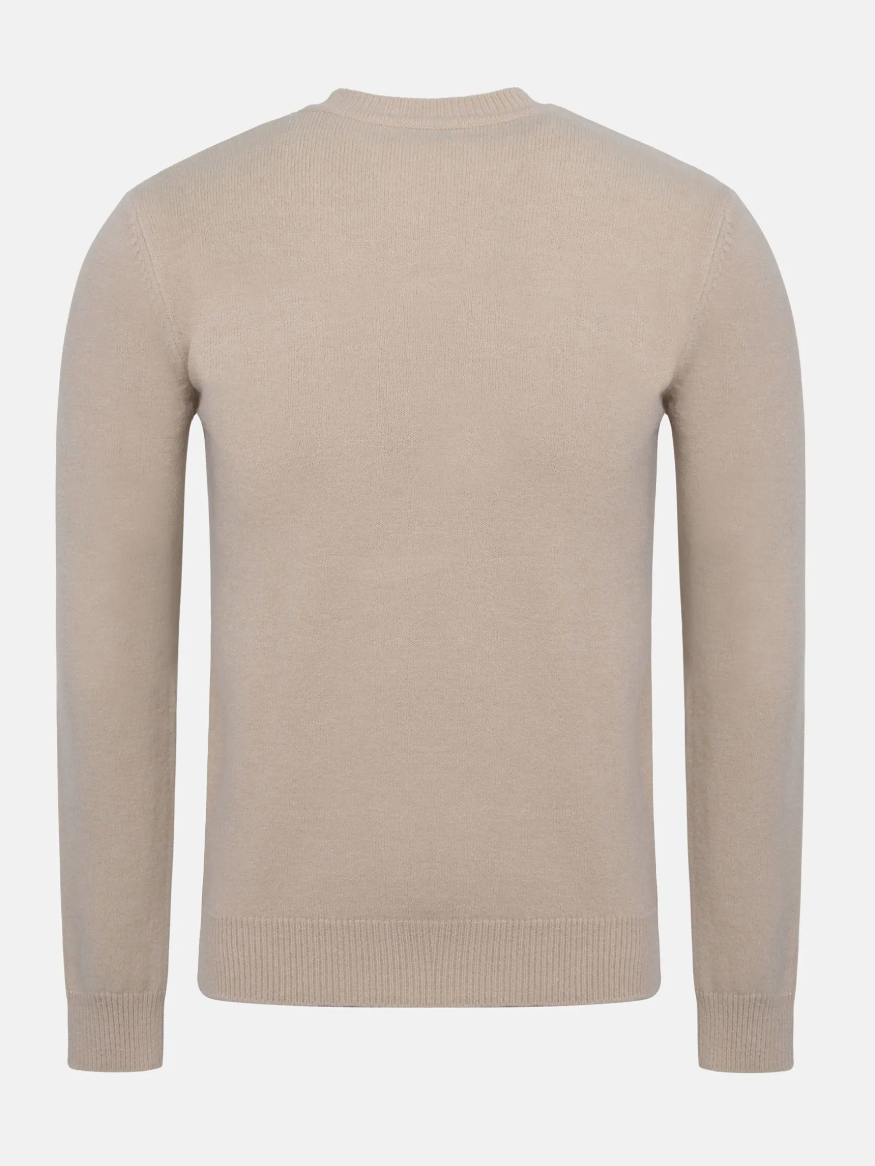 WAM DENIM Sweaters & Vesten*Cassian Crew Neck Beige Sweater