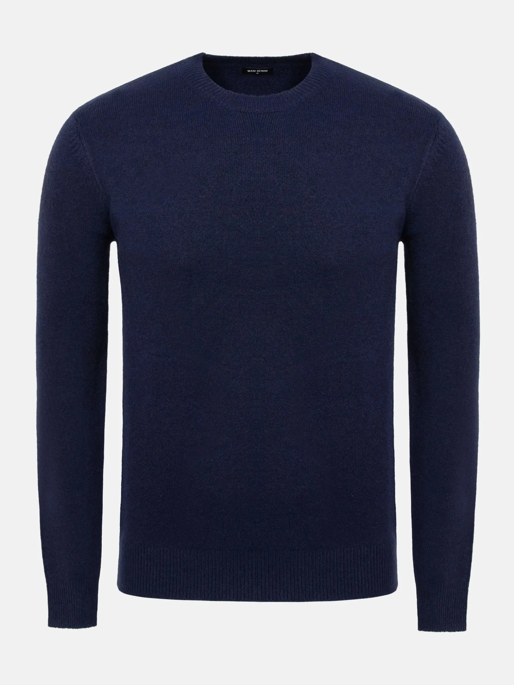 WAM DENIM Sweaters & Vesten*Cassian Crew Neck Navy Sweater