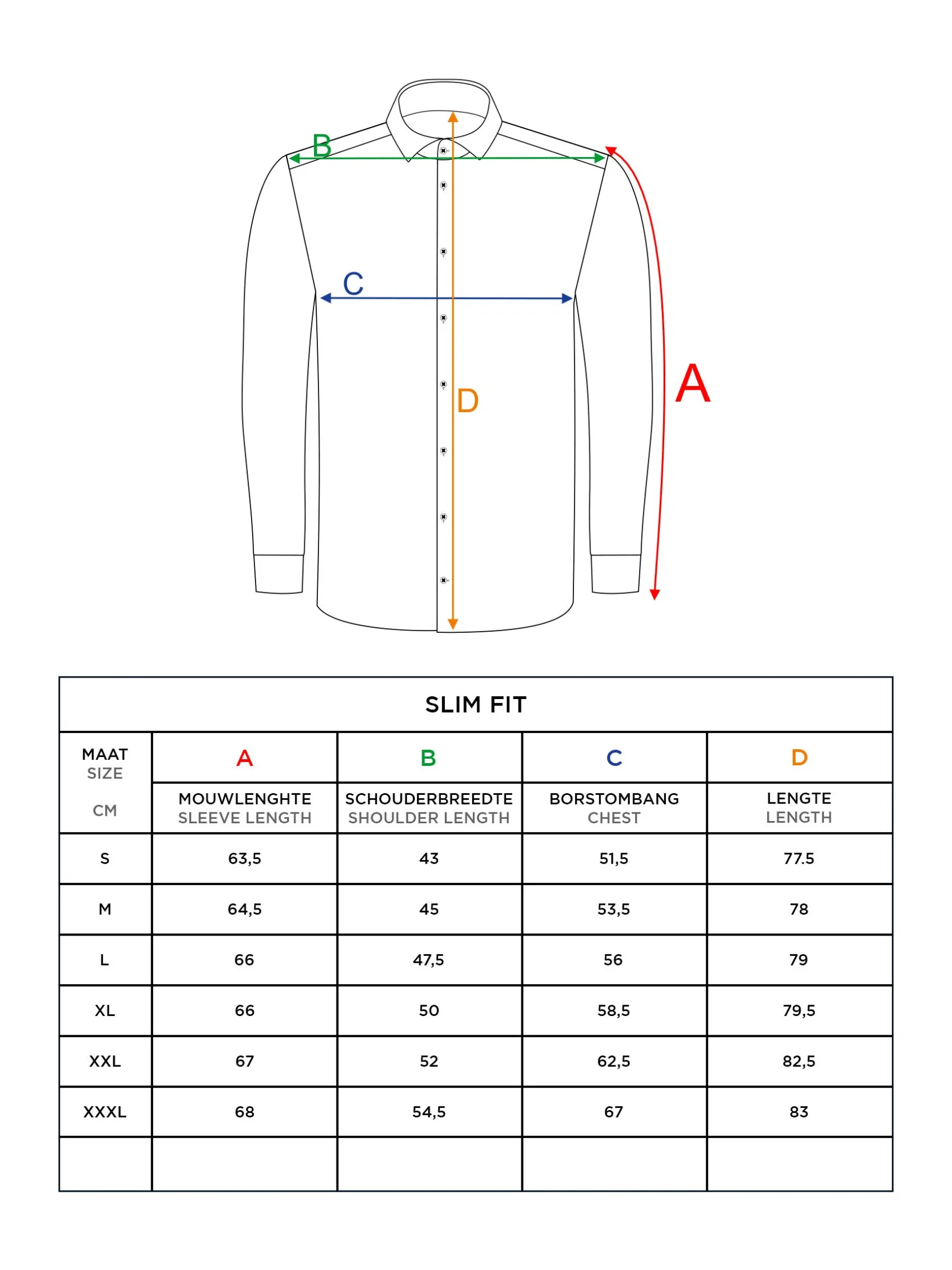 WAM DENIM Overhemd Lange Mouwen*Catalina Navy Solid Overhemd Lange Mouw