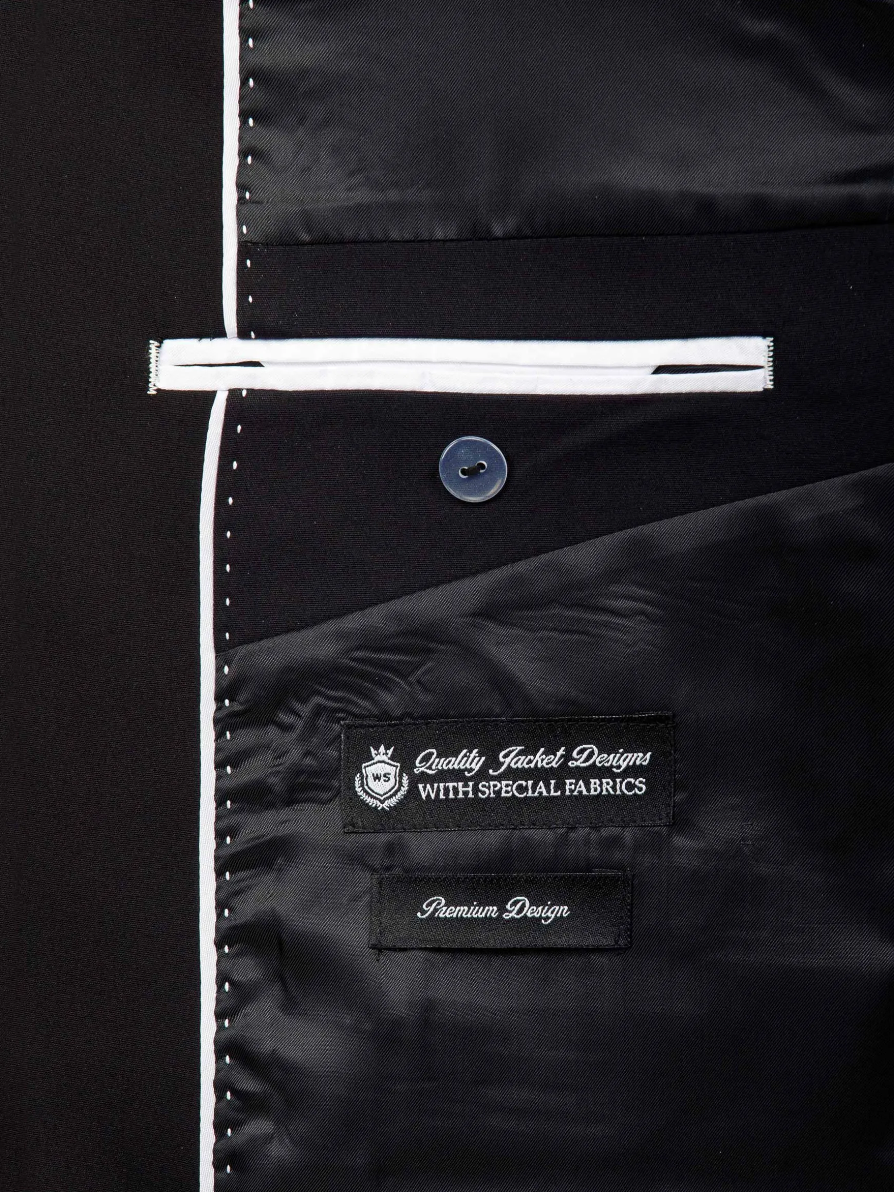 WAM DENIM Pakken & Maatwerk*Colten Black Colbert