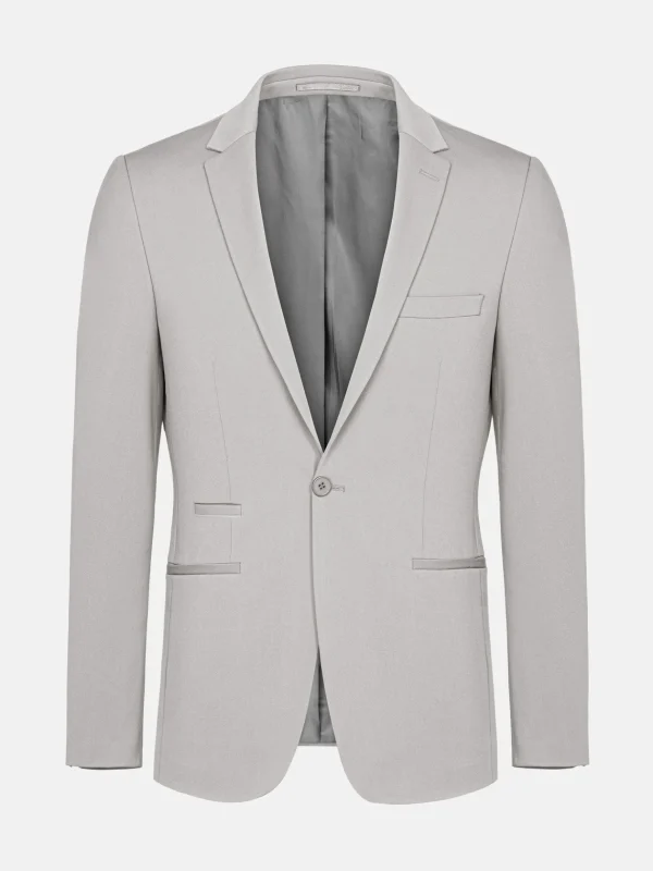 WAM DENIM Pakken & Maatwerk*Colten Light Grey Colbert