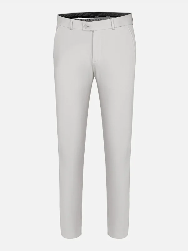 WAM DENIM Pakken & Maatwerk*Colten Light Grey Pantalon