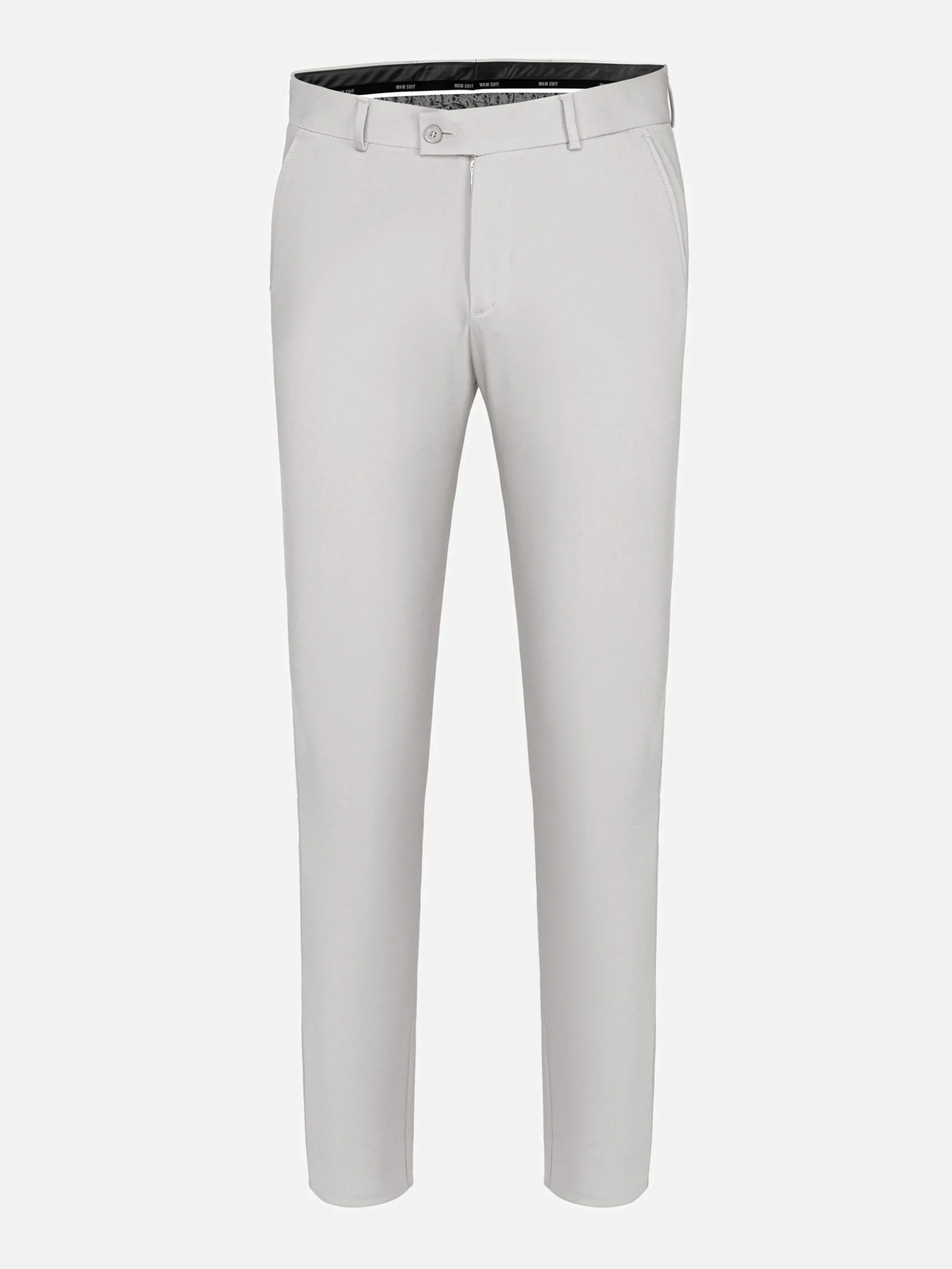 WAM DENIM Pakken & Maatwerk*Colten Light Grey Pantalon