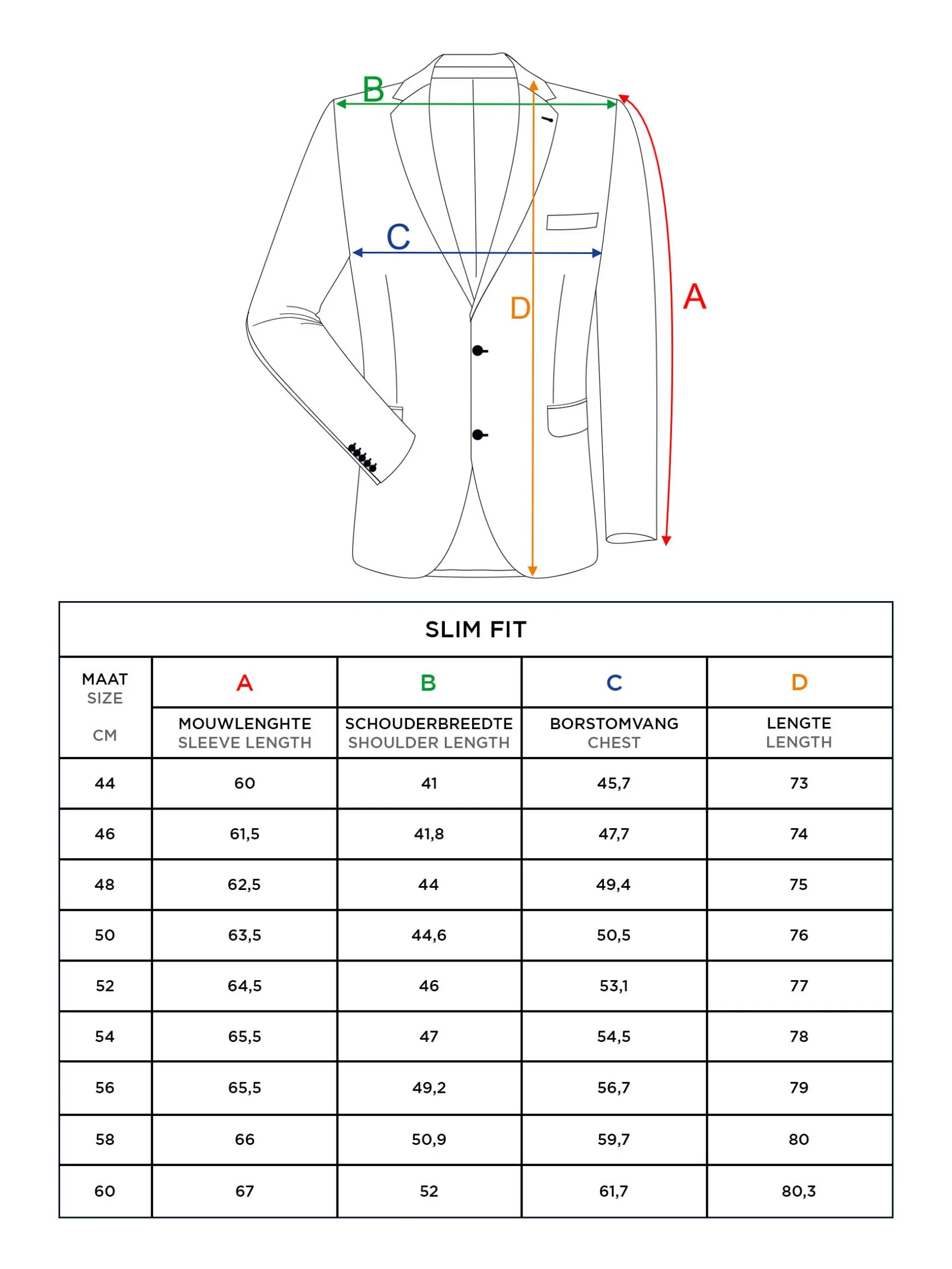 WAM DENIM Pakken & Maatwerk*Colten Light Navy Colbert