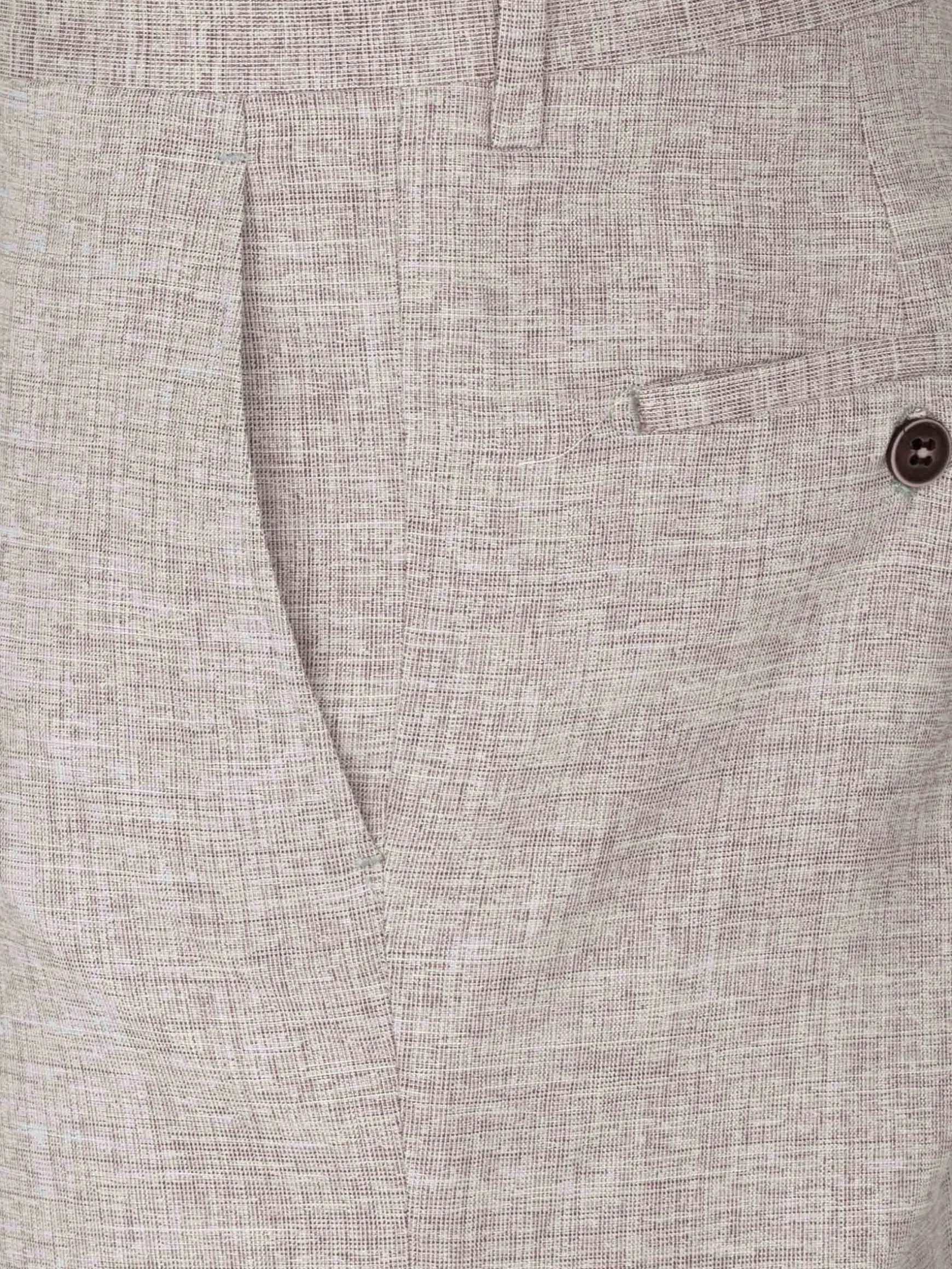 WAM DENIM Pakken & Maatwerk*Cullen Beige Pantalon