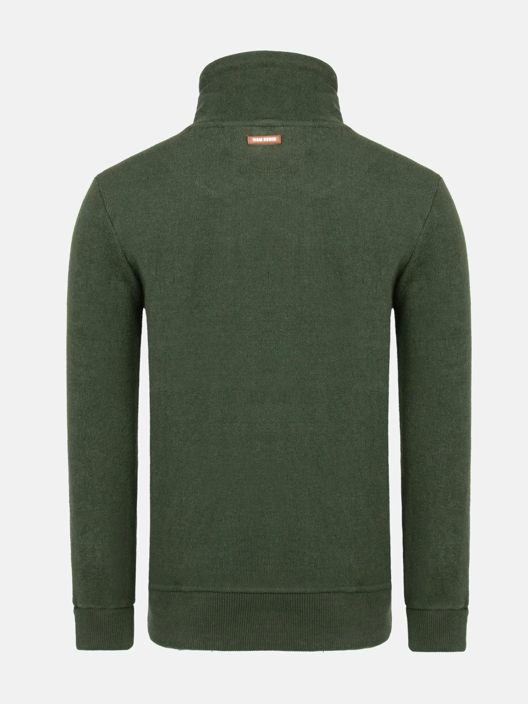 WAM DENIM Sweaters & Vesten*Damari Mock Neck Khaki Sweater