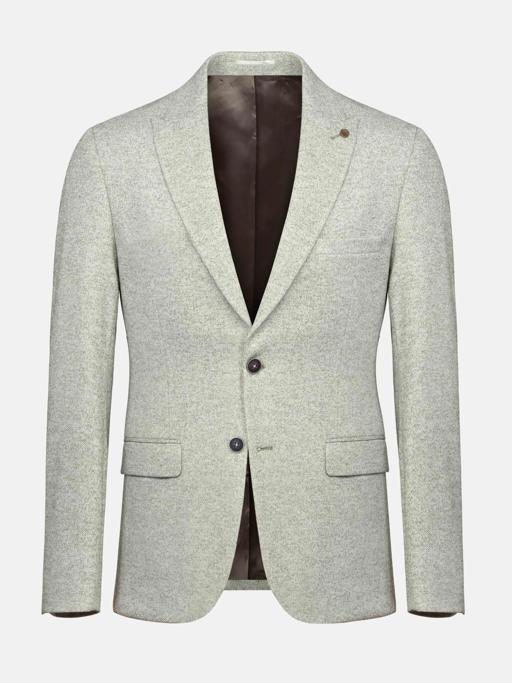 WAM DENIM Pakken & Maatwerk*Darren Single Breast Green White Colbert