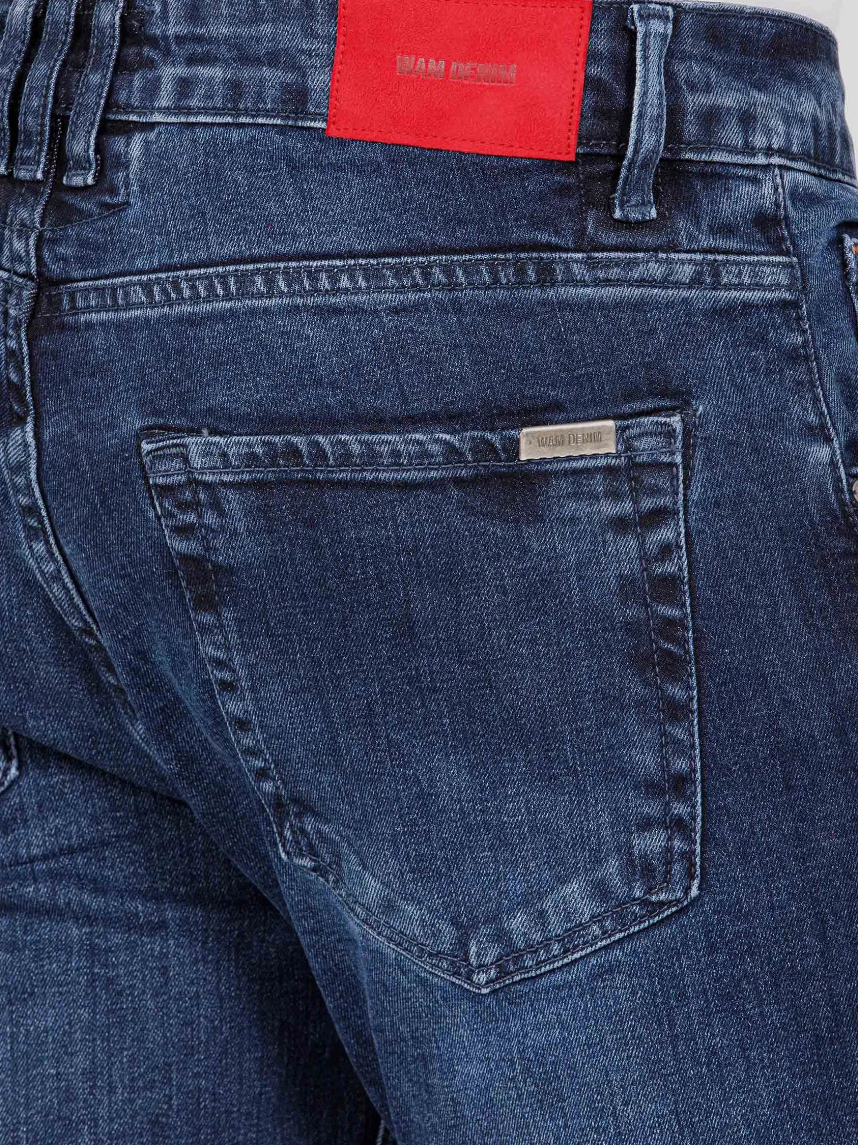 WAM DENIM Jeans*Dickinson Tailored Fit Navy Jeans