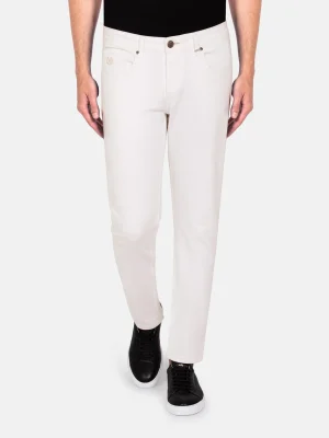 WAM DENIM Jeans*Digorgio Slim Fit Off White Jeans