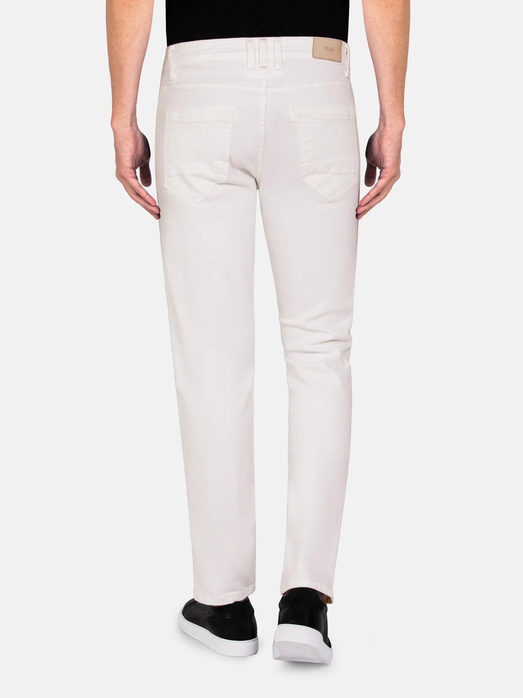 WAM DENIM Jeans*Digorgio Slim Fit Off White Jeans