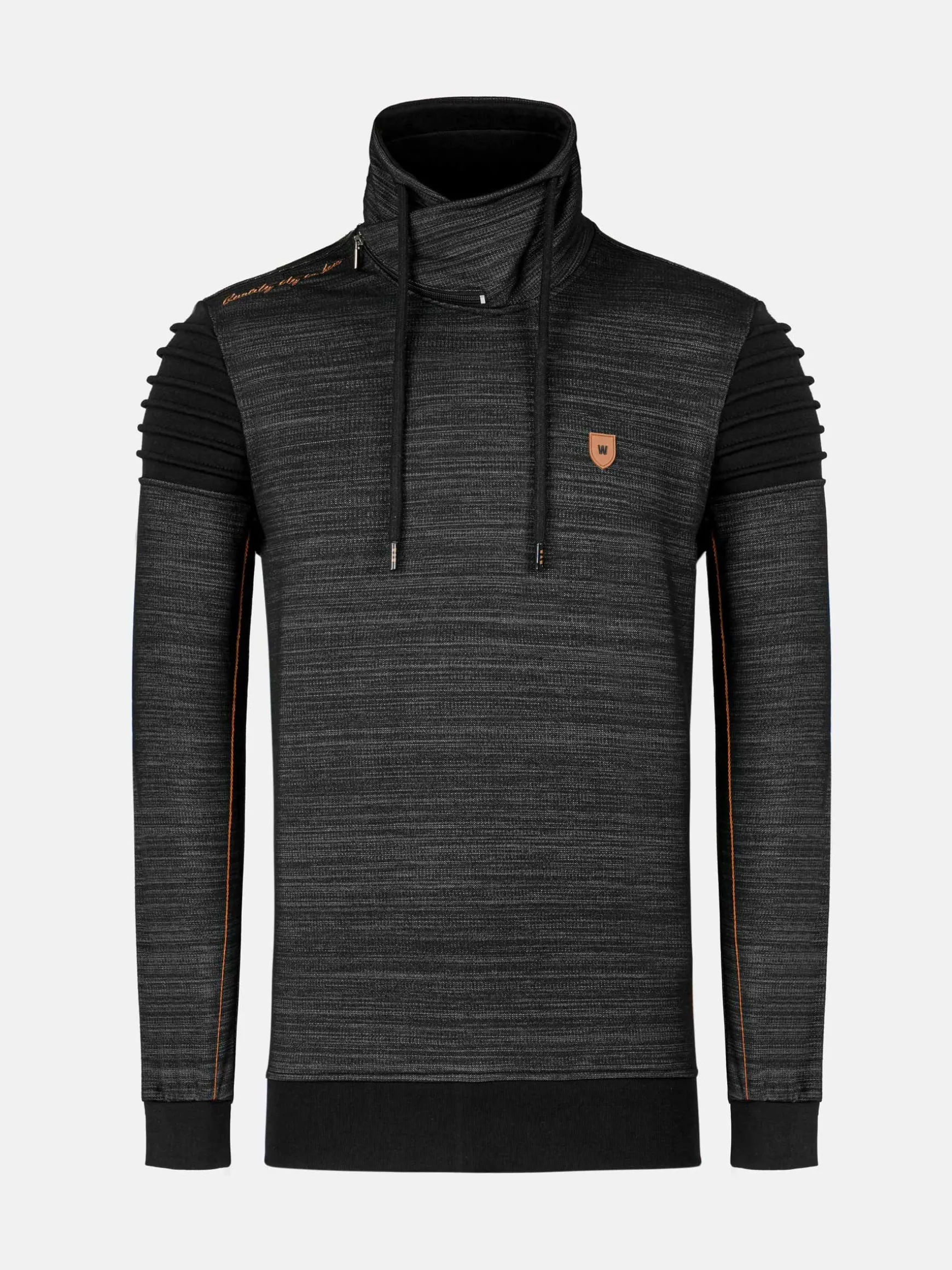 WAM DENIM Sweaters & Vesten*Ember Turtlenecked Black Sweater