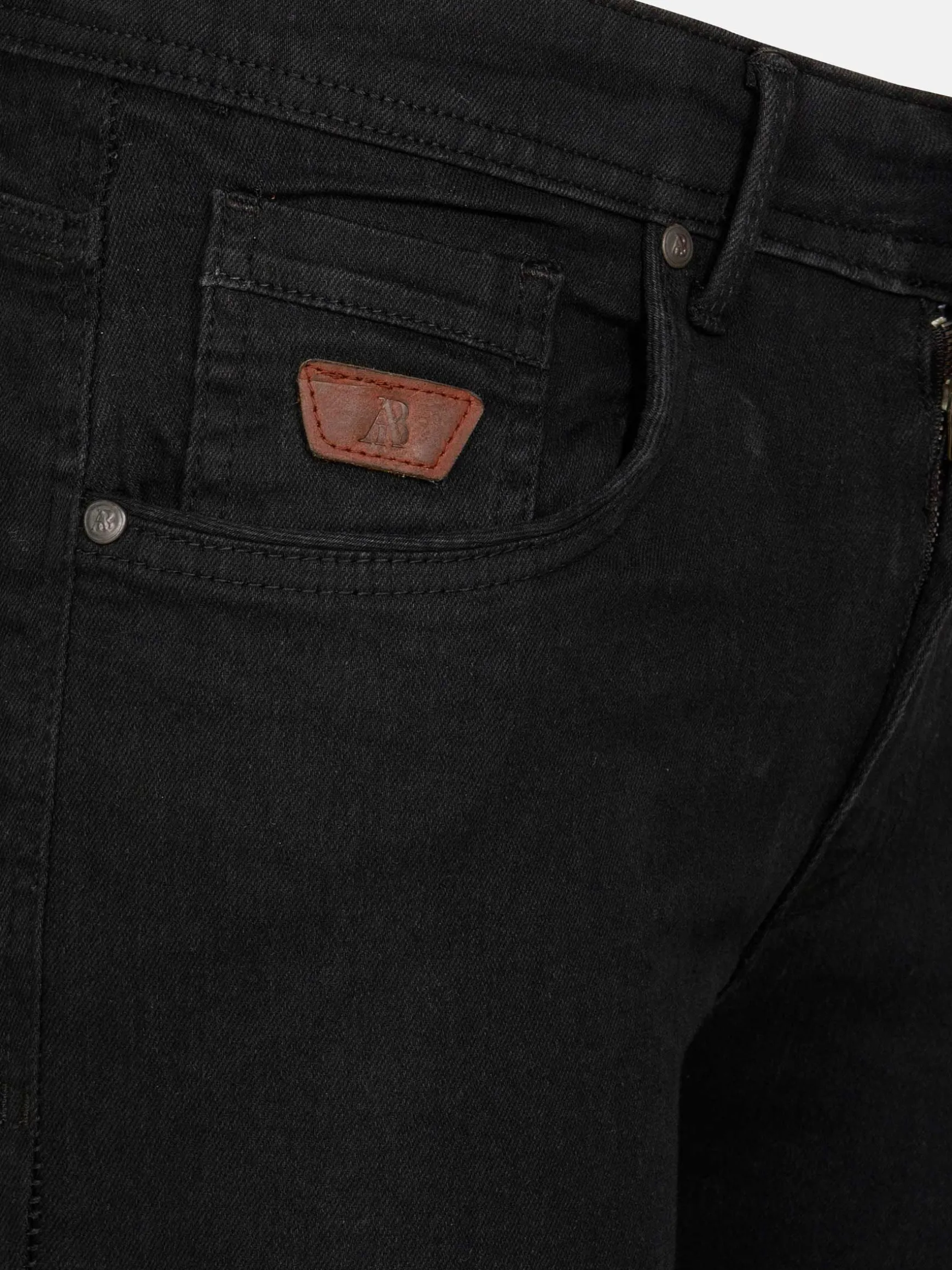 WAM DENIM Jeans*Fausto Stretchy Black Jeans