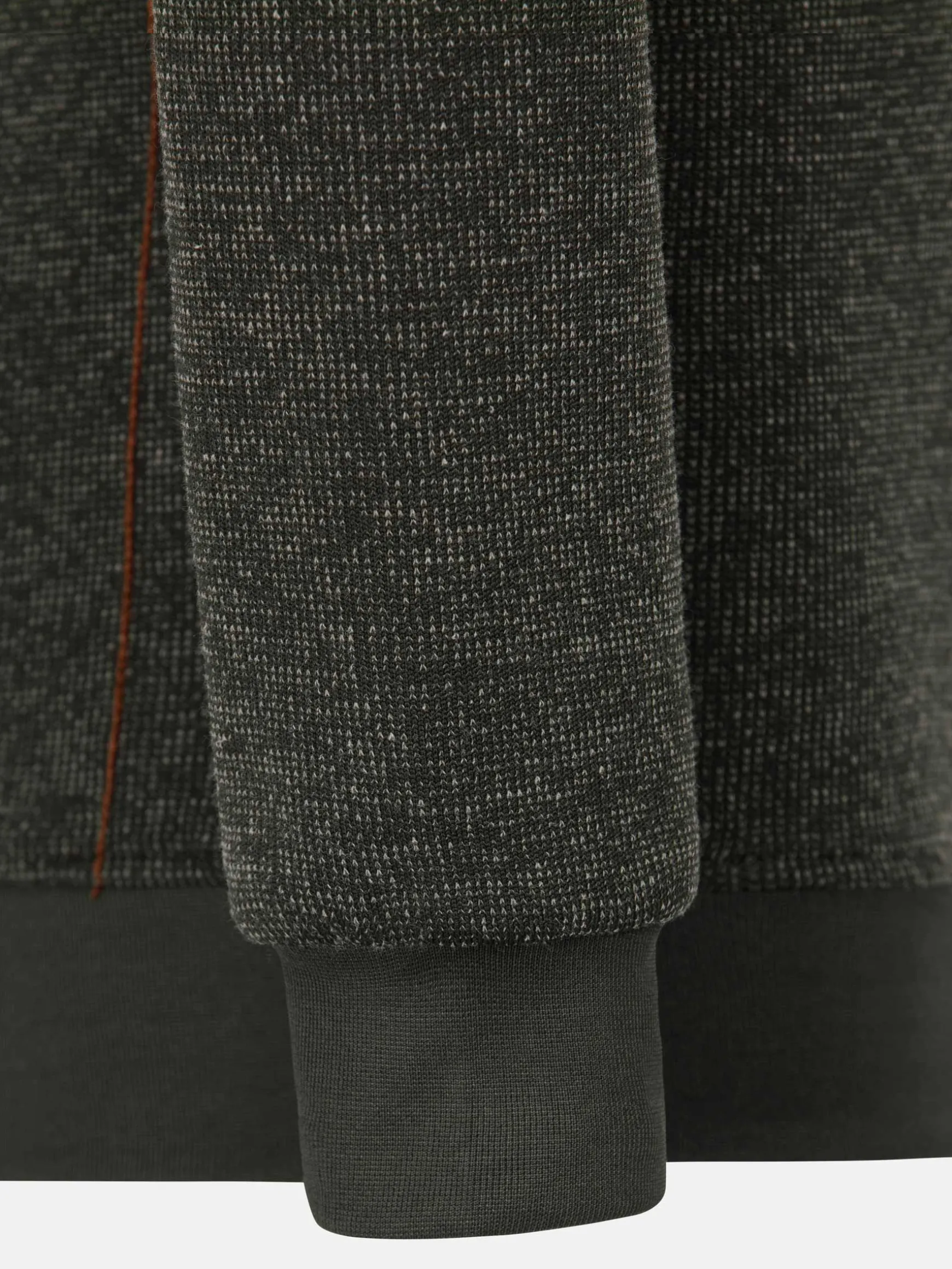 WAM DENIM Sweaters & Vesten*Galahad Mock Neck Khaki Sweater