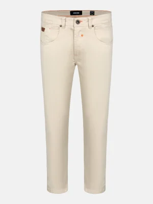WAM DENIM Jeans*Gandalf Stretchy Light Beige Jeans