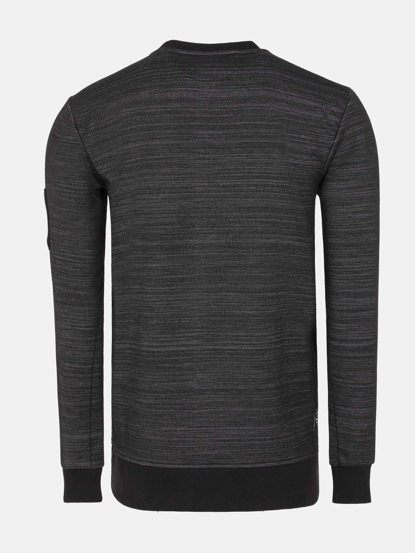 WAM DENIM Sweaters & Vesten*Grande Crew Neck Black Sweater