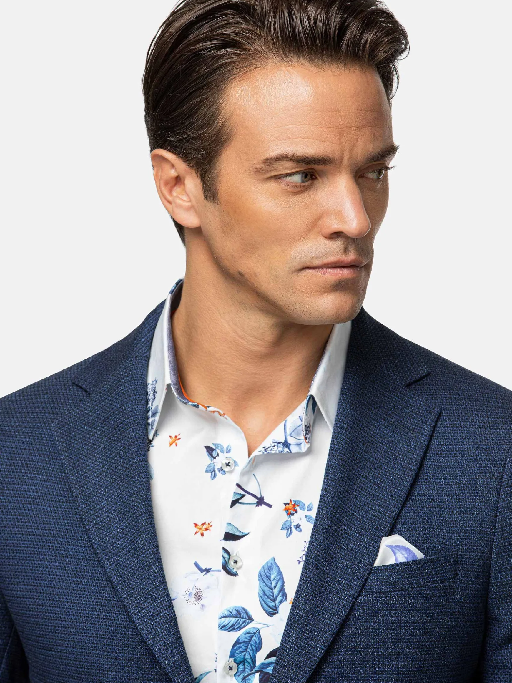 WAM DENIM Colberts & Blazers*Harmony Single Breasted Navy Colbert