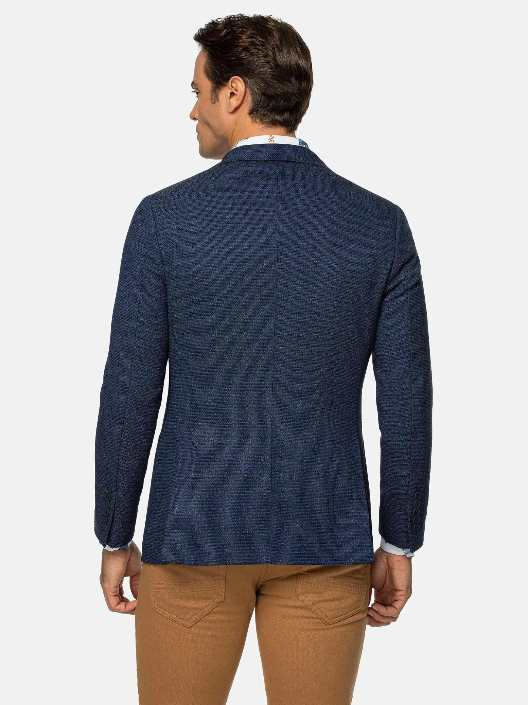 WAM DENIM Colberts & Blazers*Harmony Single Breasted Navy Colbert