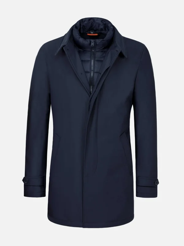 WAM DENIM Winterjassen*Hunter Modern Fit Winter Navy Jassen