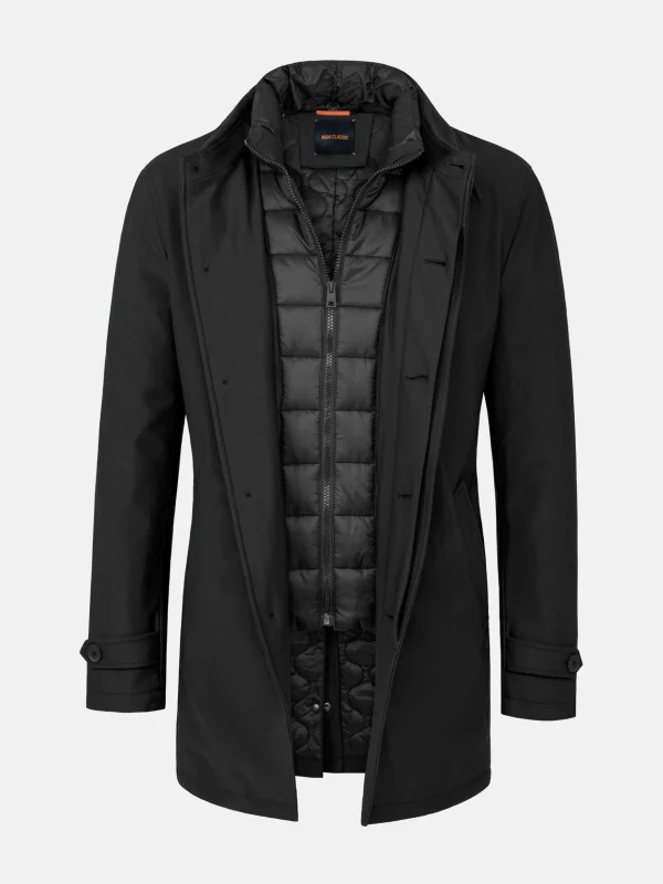 WAM DENIM Winterjassen*Hunter Modern Fit Winter Black Jassen