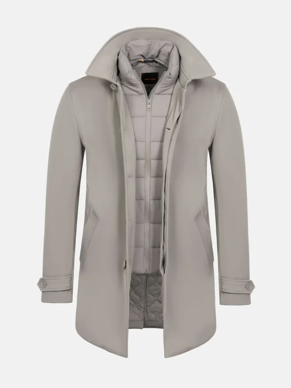 WAM DENIM Winterjassen*Hunter Modern Fit Winter Beige Jassen