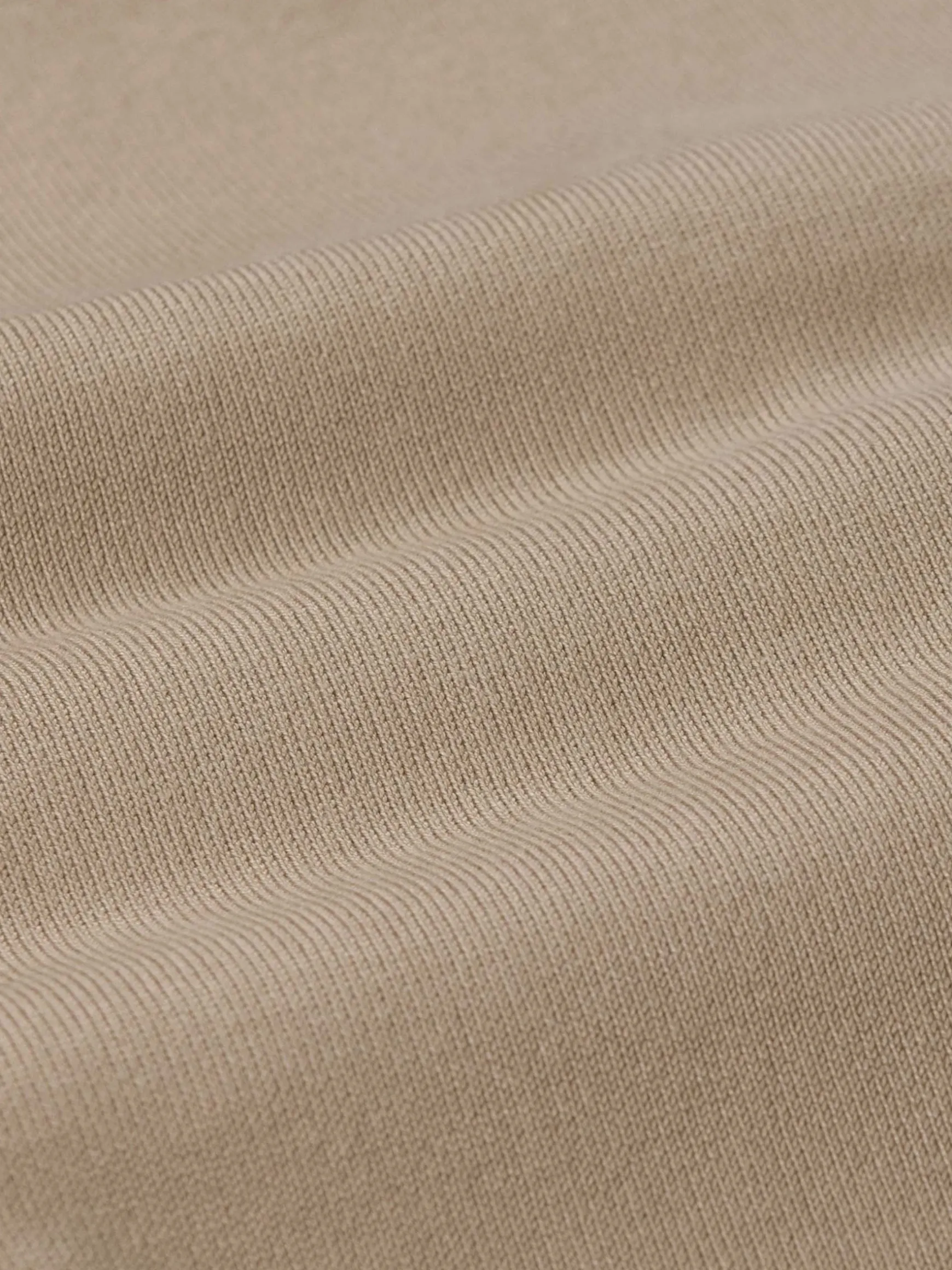 WAM DENIM Polo's*James Full Button-Down Beige Polo