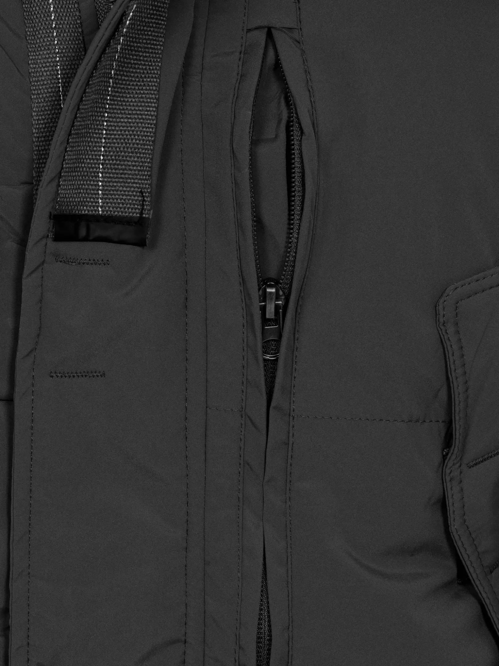 WAM DENIM Winterjassen*Jilliam Black Winter Jassen