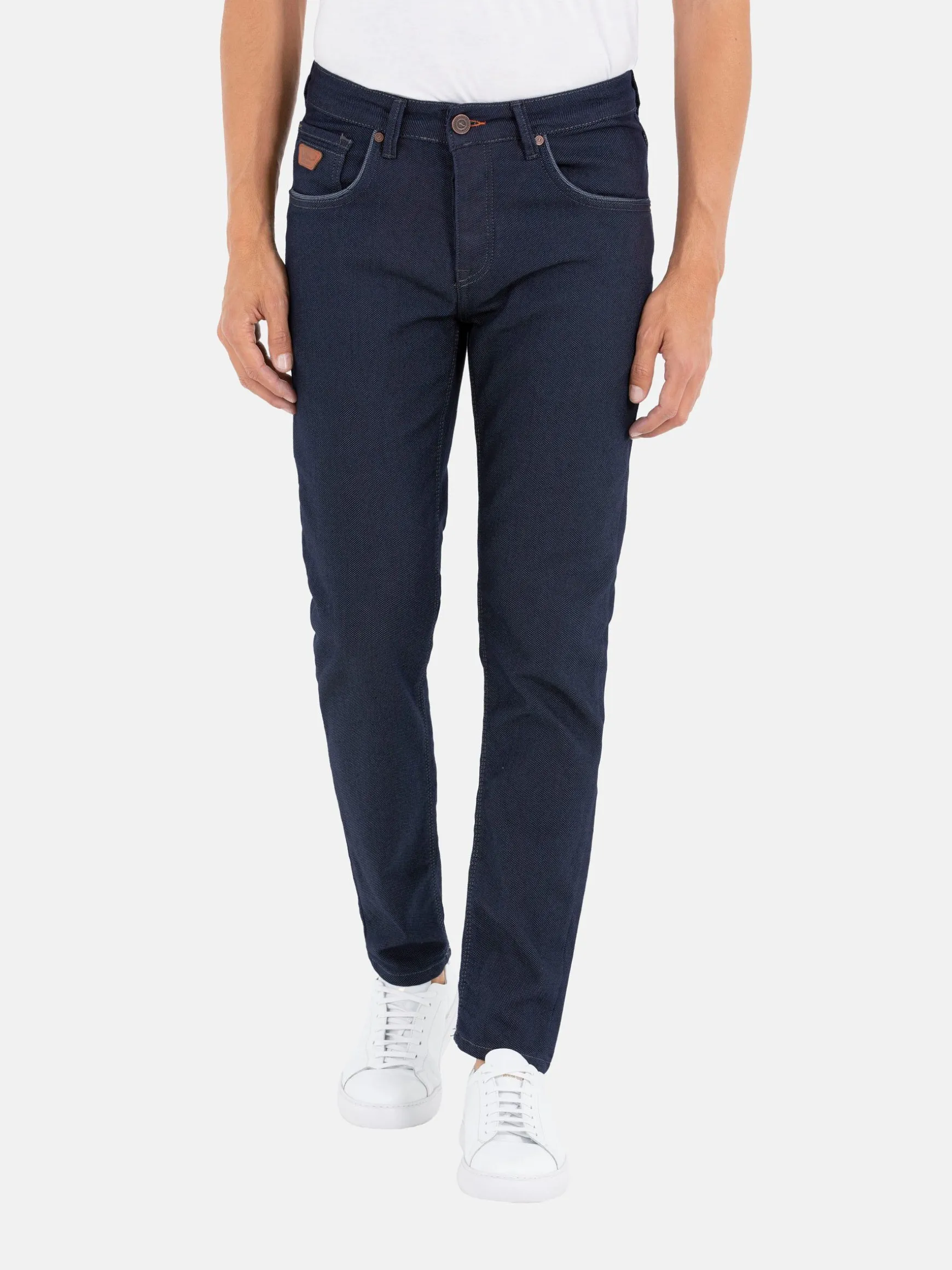 WAM DENIM Jeans*Jonah Slim Fit Dark Navy Jeans