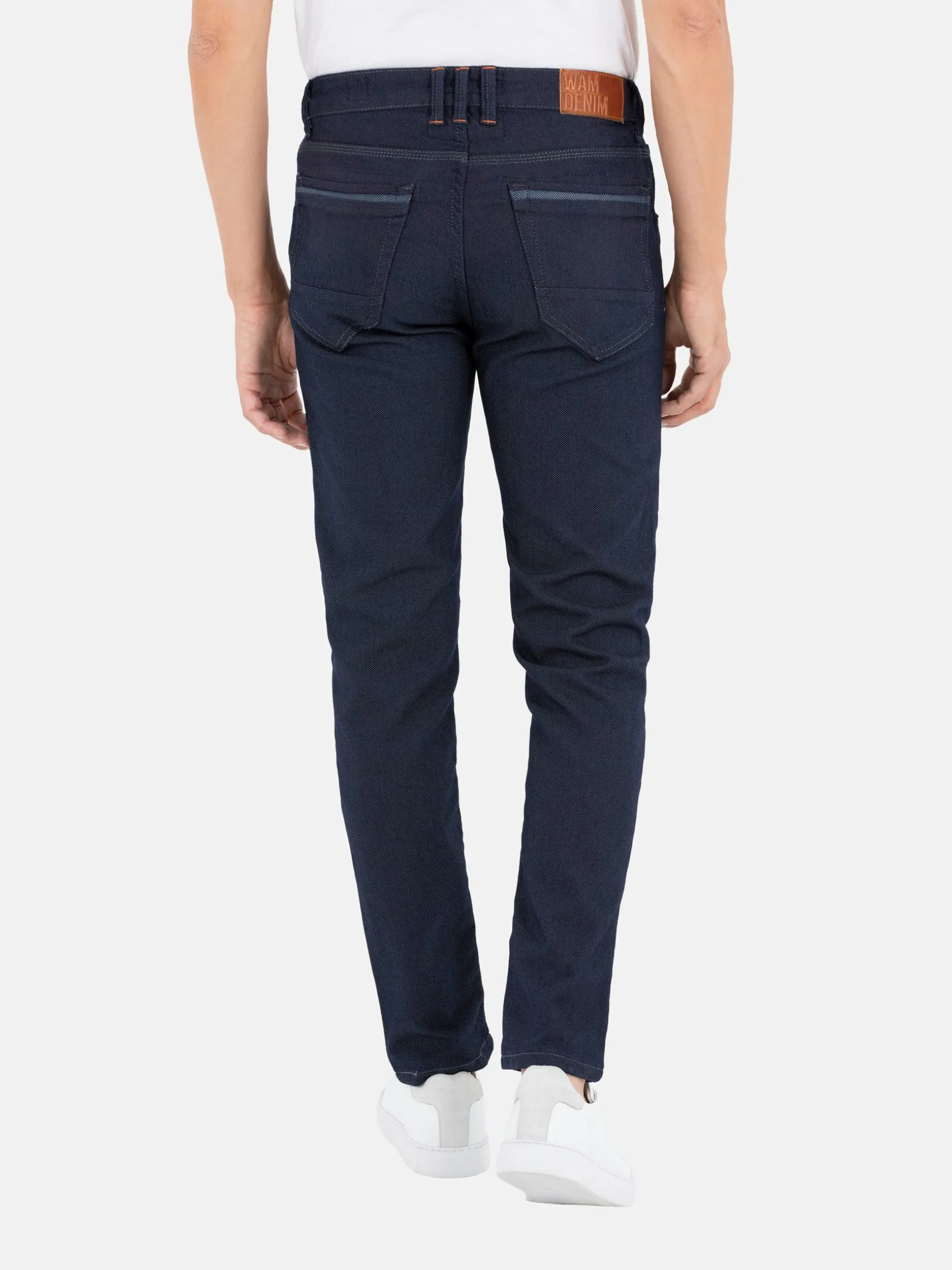 WAM DENIM Jeans*Jonah Slim Fit Dark Navy Jeans