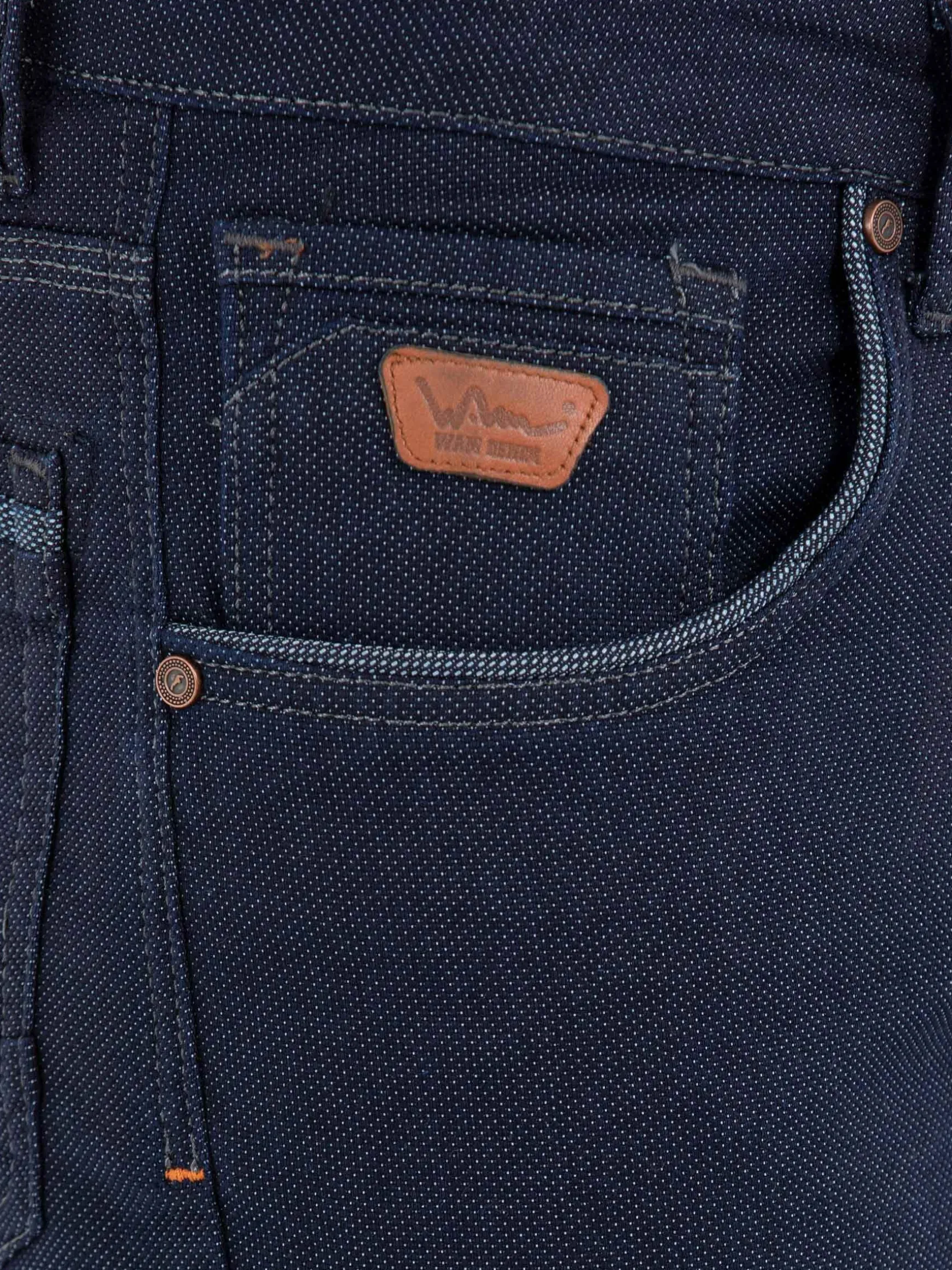 WAM DENIM Jeans*Jonah Slim Fit Dark Navy Jeans