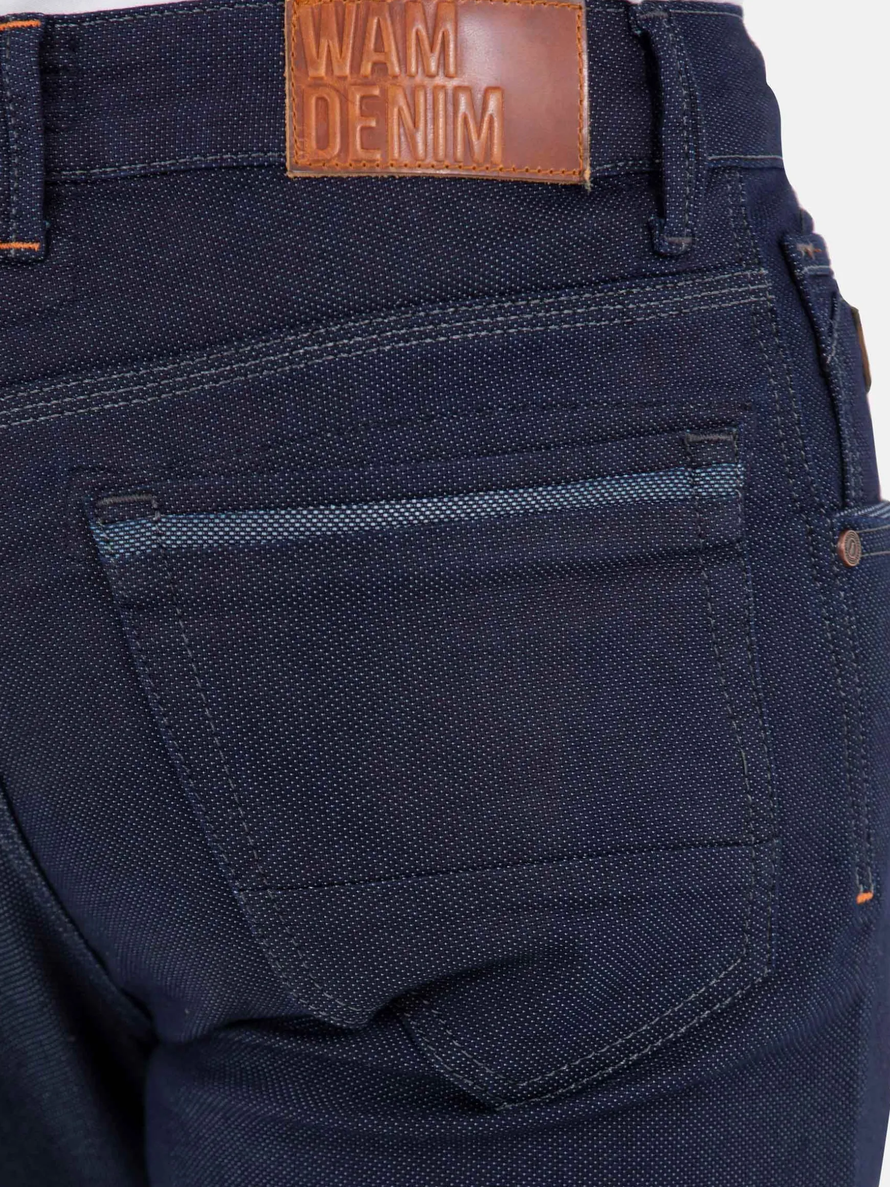 WAM DENIM Jeans*Jonah Slim Fit Dark Navy Jeans