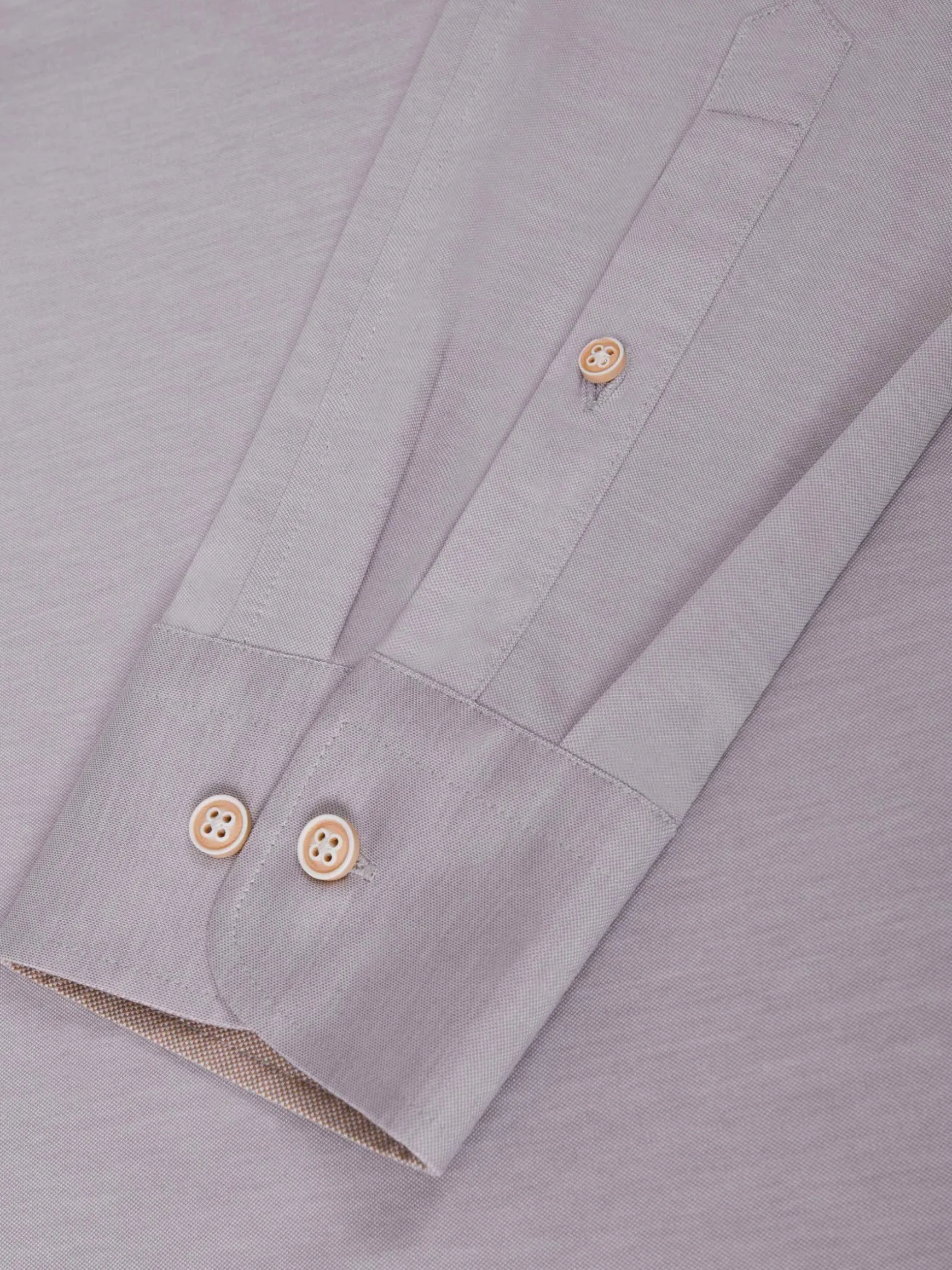 WAM DENIM Overhemd Lange Mouwen*Jucinto Cut Away Collar Overhemd lange Mouw Grey