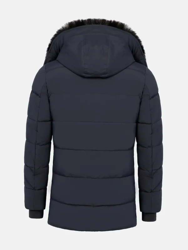 WAM DENIM Winterjassen*Kaisen Navy Winter Jassen