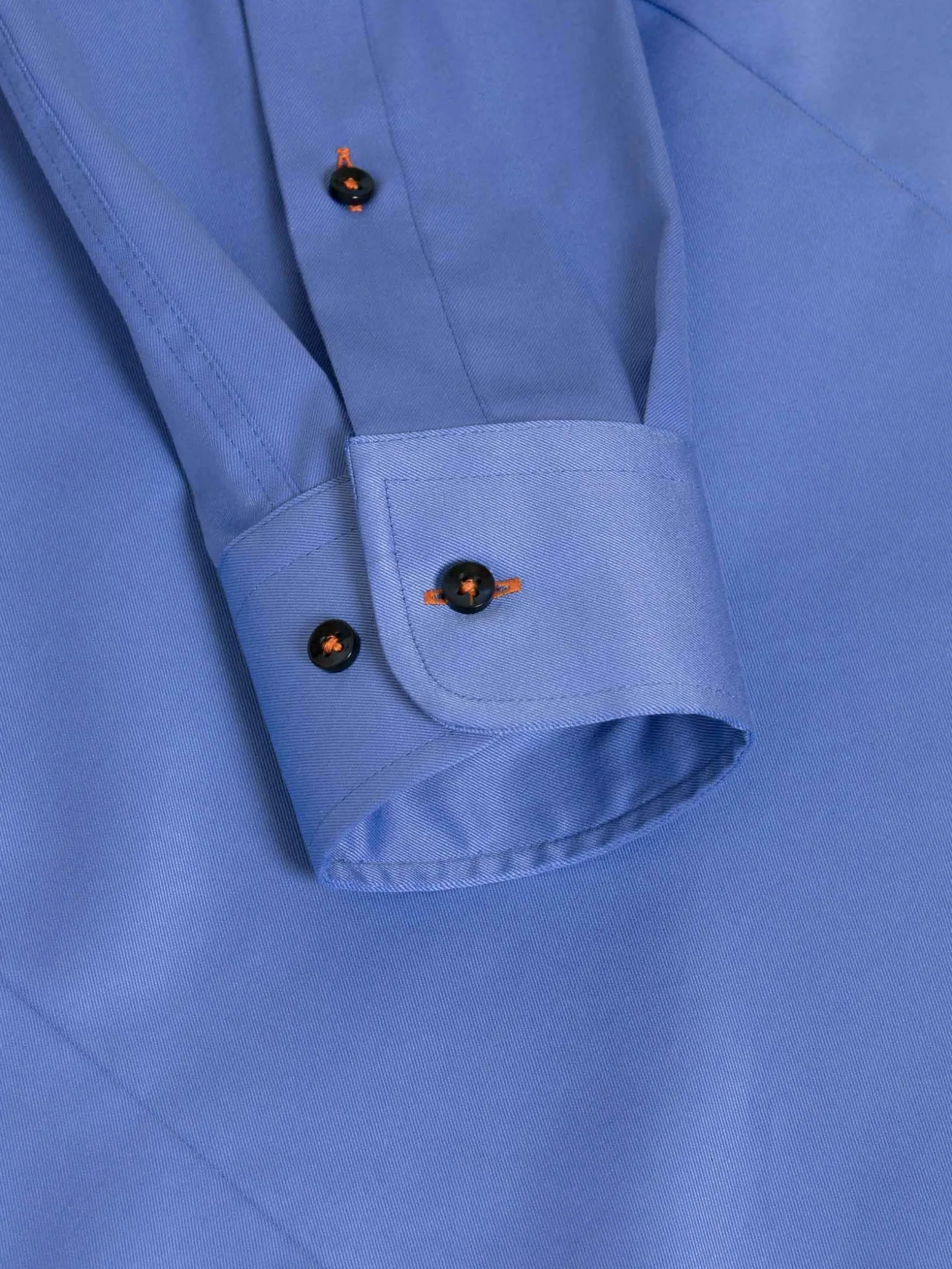 WAM DENIM Overhemd Lange Mouwen*Karls Blue Business Overhemd