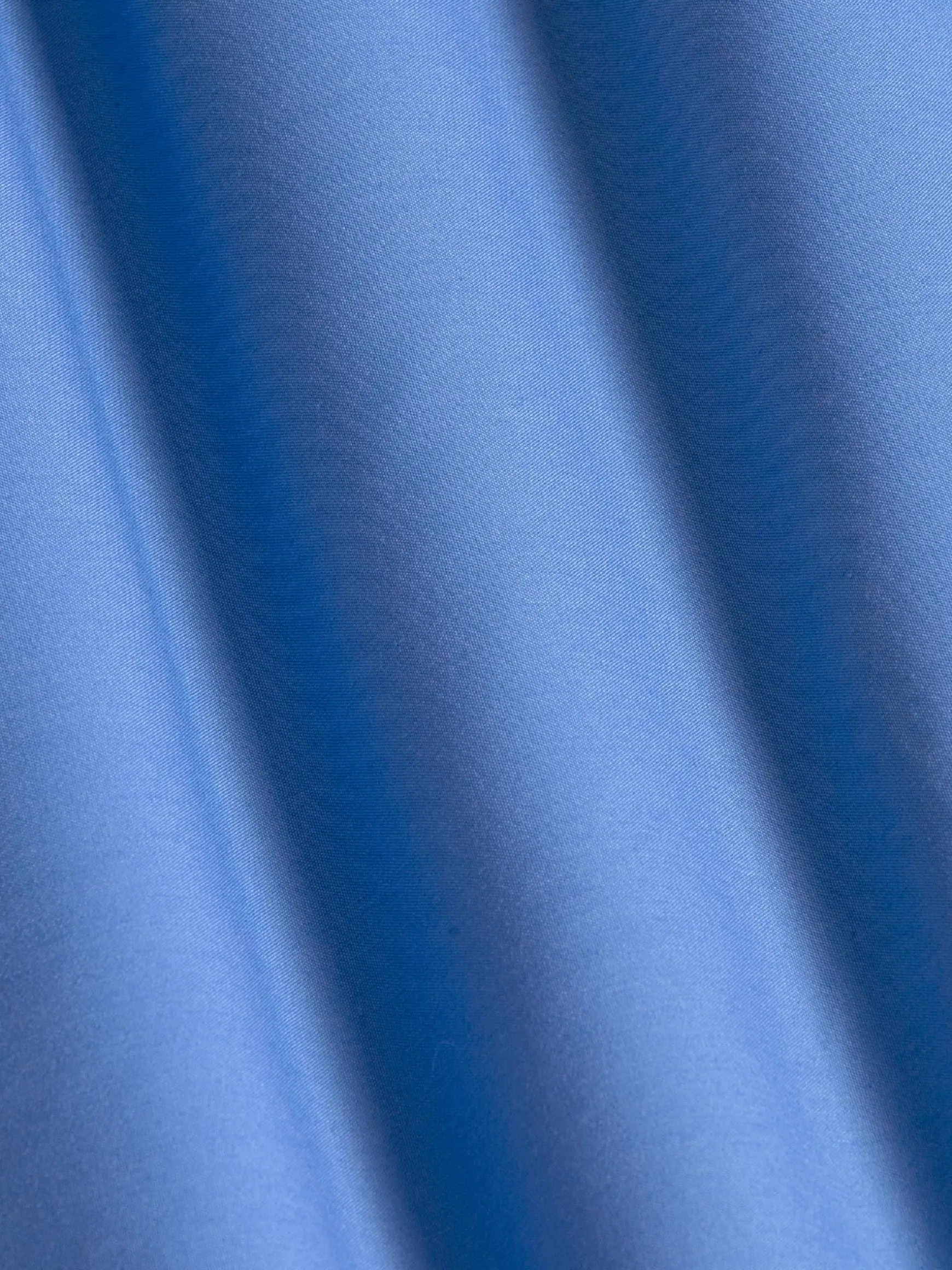 WAM DENIM Overhemd Lange Mouwen*Leira Solid Dark Blue Overhemd Lange Mouw