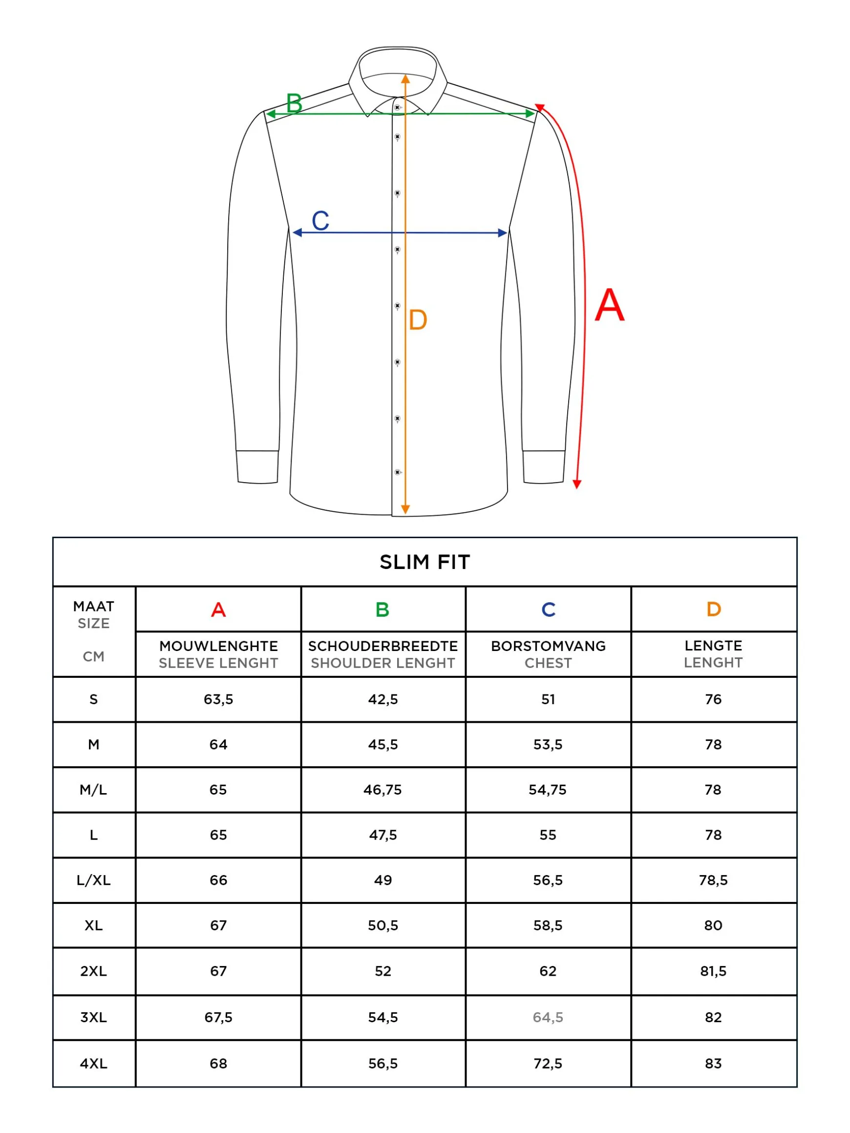 WAM DENIM Overhemd Lange Mouwen*Leira Solid Dark Orange Overhemd Lange Mouw