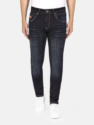 WAM DENIM Jeans*Lens Slim Fit Dark Navy Jeans