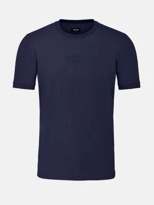 WAM DENIM T-Shirts*Liam Slim Fit Navy T-Shirt